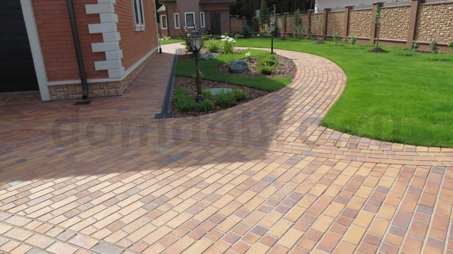 Тротуарный кирпич Herbstlaub