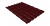 Металлочерепица классик 0,5 Satin RAL 3005 красное вино Металлочерепица классик 0,5 Satin RAL 3005 красное вино